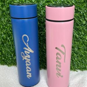 personalised-pink-and-blue-led-temperature-bottles-couple-combo-500-ml