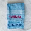 Name Personalised Hand Towel Gift combo set of 2 - Image 2