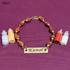 personalised-rudraksh-bracelet-rakhi-for-brothers