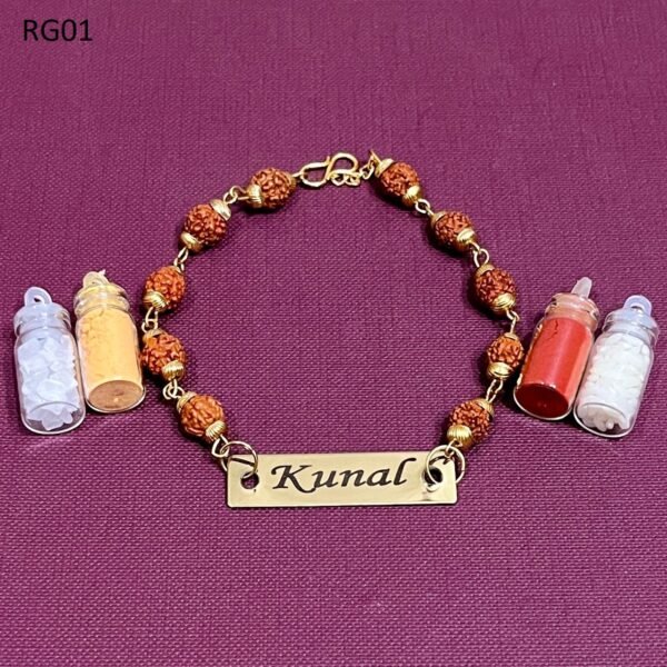 personalised-rudraksh-bracelet-rakhi-for-brothers