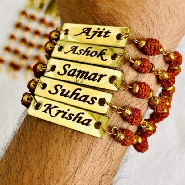 personalised-rudraksh-bracelet-rakhi-for-brothers