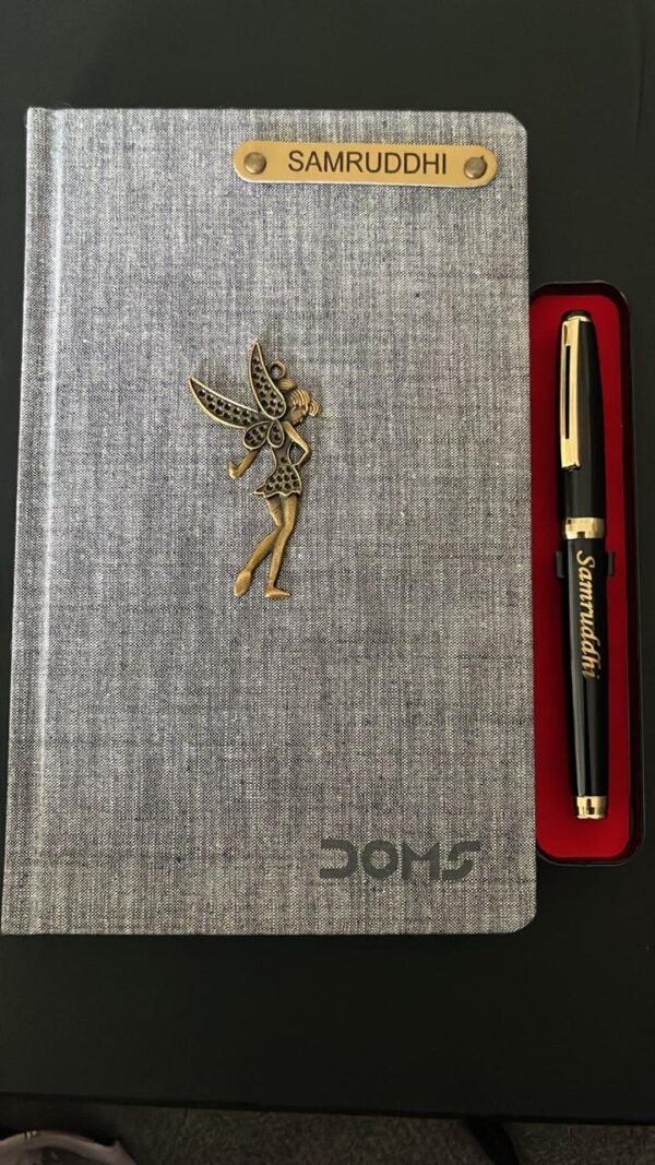 personalised-classic-diary-with-name-and-roller-pen